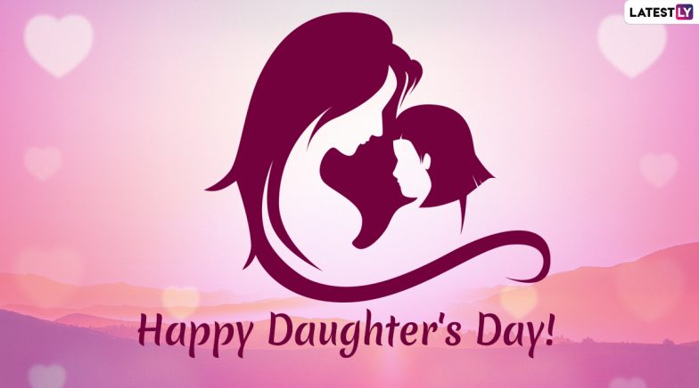 Happy Daughters Day 2020 Wishes & HD Images: WhatsApp Stickers ...