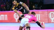 Pro Kabaddi League 7 Match Report: Siddharth Desai Helps Telugu Titans Thrash Jaipur Pink Panthers 51-31