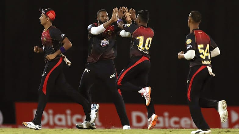 St Kitts and Nevis Patriots vs Trinbago Knight Riders, CPL 2019 Match LIVE Cricket Streaming on Star Sports and Hotstar: Live Score, Watch Free Telecast on TV & Online St Kitts and Nevis Patriots vs Trinbago Knight Riders, CPL 2019 Match LIVE Cricket Streaming on Star Sports and Hotstar: Live Score, Watch Free Telecast on TV & Online