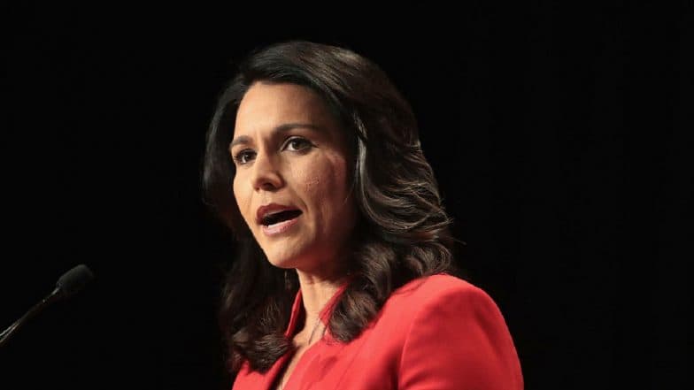 Tulsi Gabbard Raps Donald Trump Over Response to Aramco Drone Attack, Says 'Making US Saudi's B**ch Not America First' Tulsi Gabbard Raps Donald Trump Over Response to Aramco Drone Attack, Says 'Making US Saudi's B**ch Not America First'