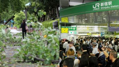 Typhoon Faxai Hits Japan's Tokyo With Strong Speed, Triggers Transport Chaos, Power Cuts