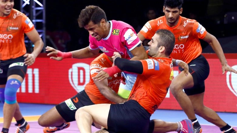 PKL 7 Match Report: U Mumba Thrash Jaipur Pink Panthers 47–21