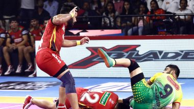 PKL 2019 Match Result: UP Yoddha Beat Patna Pirates 41-29 at Sree Kanteerava Stadium