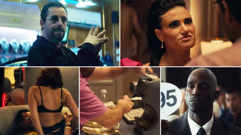 Uncut Gems Trailer: Adam Sandler Marvelously Goes Against Type in This Slick Heist Thriller (Watch Video)