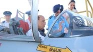 Rajnath Singh Visits Hamamatsu Air Base in Japan, Briefed on F-15 Fighter Jets and Kawasaki Trainer Plane