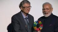 Narendra Modi Receives 'Global Goalkeeper Award' For Swachh Bharat Mission From Bill And Melinda Gates Foundation
