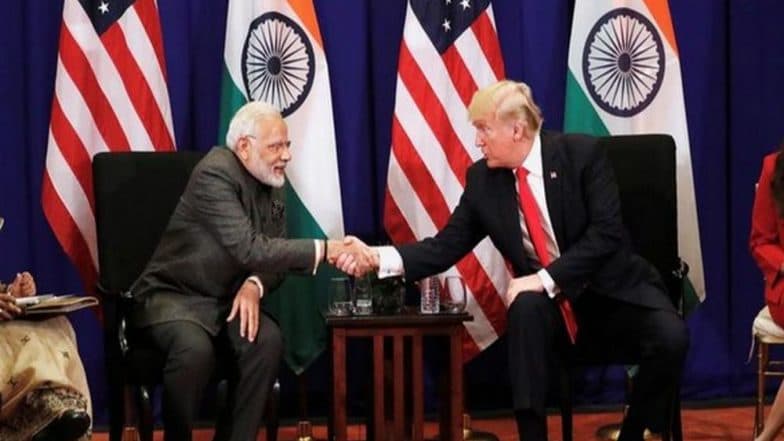 Howdy, Modi Event: PM Narendra Modi Tweets Saying US President Donald Trump's 'Special Gesture' of Offering to Join Him in Houston Highlights Strong India-US Ties Howdy, Modi Event: PM Narendra Modi Tweets Saying US President Donald Trump's 'Special Gesture' of Offering to Join Him in Houston Highlights Strong India-US Ties