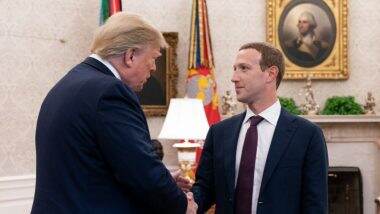 Mark Zuckerberg Meets US President Donald Trump, Facebook Says It Was A 'Good, Constructive' Meeting