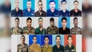 4 Years of Uri Attack: Remembering the Martyrs Whom India Lost on This Day, Here Are the Names of Indian Soldiers Who Died in the Terror Attack