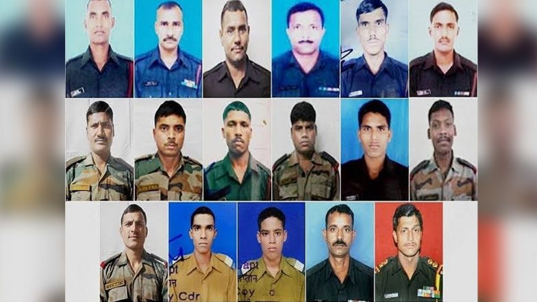 Uri Terror Attack: Twitterati Pay Tribute to Martyrs Who Lost Their Lives in The Dastardly Attack Three Years Ago, Read Tweets