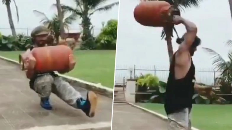 Vidyut Jammwal's Video of Working Out With a Full Cylinder Will Pop Your Eyes Out, But is it Safe Enough?