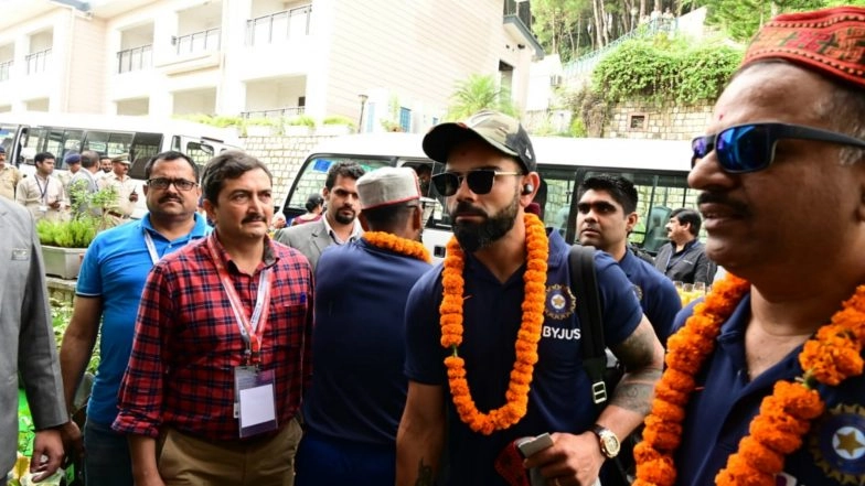 Virat Kohli-Led Indian Cricket Team Reaches Dharamsala, Set For T20Is Clash With South Africa