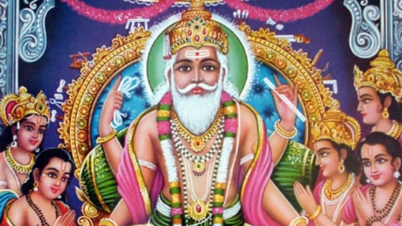 Vishwakarma Puja 2019 Date and Puja Vidhi: Know Significance and Shubh Muhurat to Celebrate The Festival of Hindu God of Architecture Vishwakarma Puja 2019 Date and Puja Vidhi: Know Significance and Shubh Muhurat to Celebrate The Festival of Hindu God of Architecture
