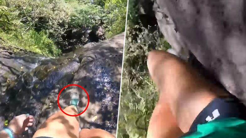 Volleyball Player Slips And Plunges Down 50-Feet-Waterfall in Hawaii, Her GoPro Camera Captures the Terrifying Accident (Watch Video) Volleyball Player Slips And Plunges Down 50-Feet-Waterfall in Hawaii, Her GoPro Camera Captures the Terrifying Accident (Watch Video)