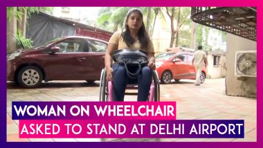 Woman On Wheelchair Asked To Stand For Security Check At Delhi Airport