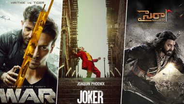 Joaquin Phoenix’s Joker to Release in India on October 2; To Take on Hrtihik Roshan’s War and Chiranjeevi’s Sye Raa Narasimha Reddy on Gandhi Jayanti