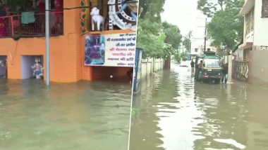 Monsoon 2019 Mayhem: Incessant Rains Cause Flood-Like Situation in Parts of UP, Bihar; Heavy Rainfall Likely in Madhya Pradesh Today, Red Alert in Mumbai For Tomorrow