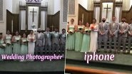 American Couple's Wedding Photographs Looked So Dull That iPhone Pictures Saved the Day (See Pictures)