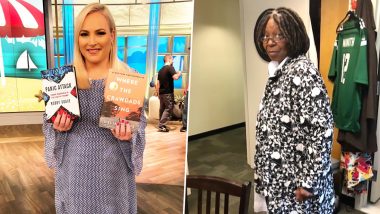 Whoopi Goldberg Brawls With Meghan Mc Cain Over President Trump on The View After Latter Says She’s ‘Bored of the Drama’