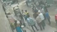 Delhi Woman Thrashes Chain Snatcher in Nangloi, CCTV Footage Goes Viral