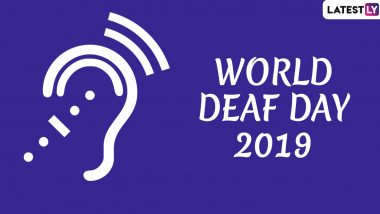 World Deaf Day 2019 Date: Theme and Significance of the Day to Create Awareness About Hearing Loss