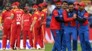 Zimbabwe vs Afghanistan T20I Series 2020 Called Off Due to COVID-19