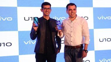 Vivo U10 Smartphone Launched in India at Rs 8990