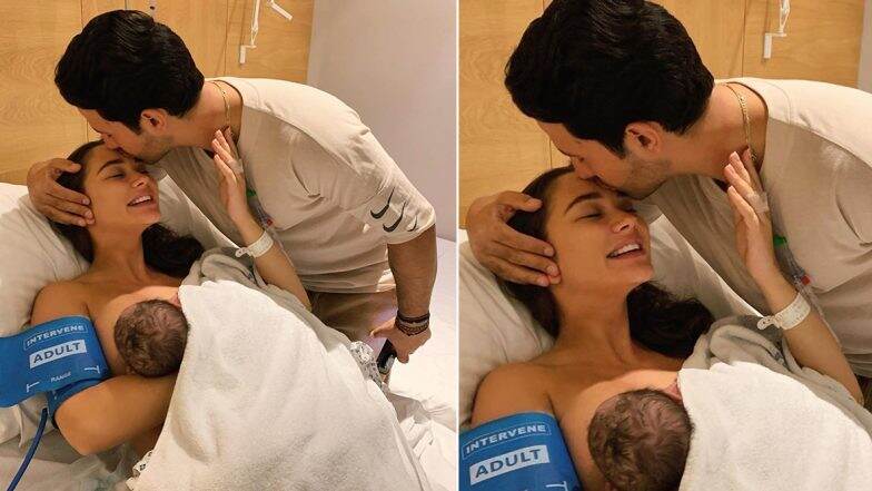 Amy Jackson and George Panayiotou Become Proud Parents to Baby Boy; You Can’t Afford to Miss the Adorable First Pic Amy Jackson and George Panayiotou Become Proud Parents to Baby Boy; You Can’t Afford to Miss the Adorable First Pic