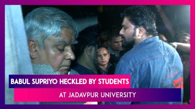 Babul Supriyo Heckled By Students At Jadavpur University, West Bengal Governor Rushes To Rescue