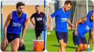 Lionel Messi Remains Absent from Barcelona&rsquo;s Training Session Ahead of their Game Against Valencia, La Liga 2019-20 (See Pics)