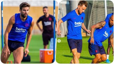 Lionel Messi Remains Absent from Barcelona’s Training Session Ahead of their Game Against Valencia, La Liga 2019-20 (See Pics)
