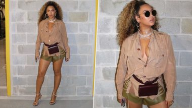 Beyonce Is Unmissable as She Flaunts Her Cleavage and Toned Legs for 38th Birthday! (View Pics)