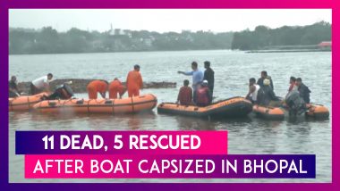 Madhya Pradesh: 11 Dead, 5 Rescued After Boat Capsizes During Ganesh Visarjan In Bhopal
