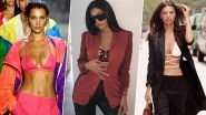 Emily Ratajkowski, Kylie Jenner and Bella Hadid Are All Wearing This! Bras As Tops With Blazers Is the Newest Hollywood Obsession
