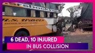 Maharashtra: 6 dead, 10 Injured In Bus Collision On Pune-Bengaluru Highway