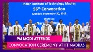 PM Narendra Modi Attends 56th Convocation Ceremony Of IIT Madras
