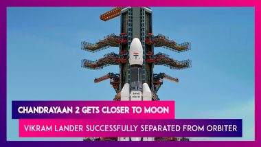 Chandrayaan-2: Separation of Vikram Lander From Orbiter to Take Place on September 2