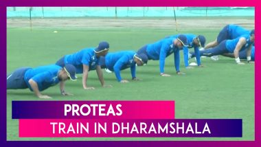 India vs South Africa T20I 2019: South African Cricket Team Trains In Dharamshala Ahead Of 1st T20I