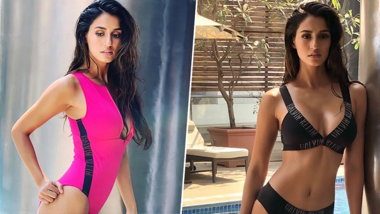 Disha Patani Shows Off Her Hot Curvaceous Body in Calvin Klein Swimwears (View Pics)