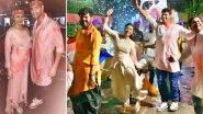 Divyanka Tripathi and Husband Vivek Dahiya Bid Adieu to Bappa, Dance Their Heart Out at Ganpati Visarjan (Watch Video)