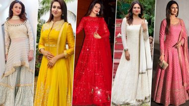 Ganesh Chaturthi 2019: Let Divyanka Tripathi Dahiya Teach You How to Look Graceful and Chic During Ganeshotsav (View Pics)