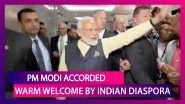 PM Narendra Modi Receives Warm Welcome By Indian Diaspora In New York After &lsquo;Howdy, Modi&rsquo; Event