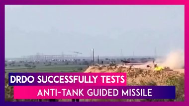 India’s DRDO Successfully Test-Fires Indigenous Anti-Tank Guided Missile in Andhra Pradesh's Kurnool