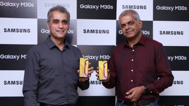 Samsung Galaxy M30s, Galaxy M10s Smartphones Launched in India at Rs 13,999 & Rs 8,999; Prices, Features & Specifications