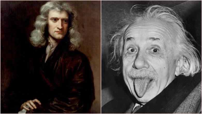 Albert Einstein Or Sir Isaac Newton Who Discovered Gravity Netizens   Einstein 781x441 