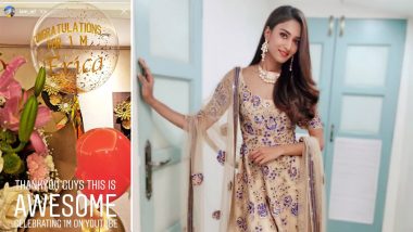 Erica Fernandes' YouTube Channel Hits The 1 Million Mark, Kasautii Zindagii Kay 2 Actress' Fans Surprise Her!