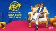 Flipkart's The Big Billion Days 2019 Sale: Amazing Deals & Price Drop on Mobiles, TVs, Appliances & Laptops