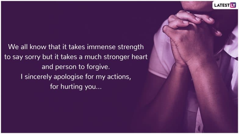 Kshamavani 2019 Messages and Forgiveness Day Quotes: WhatsApp Stickers, GIF Images, Facebook Status and SMS to Seek Forgiveness On This Jain Festival Kshamavani 2019 Messages and Forgiveness Day Quotes: WhatsApp Stickers, GIF Images, Facebook Status and SMS to Seek Forgiveness On This Jain Festival