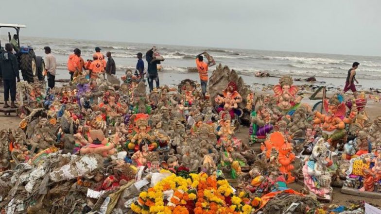Ganesh, Durga Idol Immersion Guidelines Revised; CPCB Bans Use of PoP, Plastic and Thermocol for Making Idols