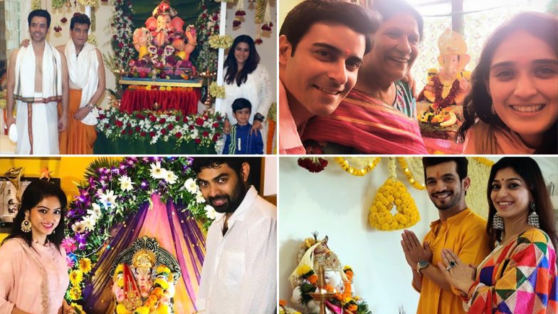 Ganesh Chaturthi 2019: Arjun Bijlani, Gautam Rode, Ekta Kapoor, Deepika Singh and Other Telly Stars Welcome Ganpati Bappa Home (View Pics)
